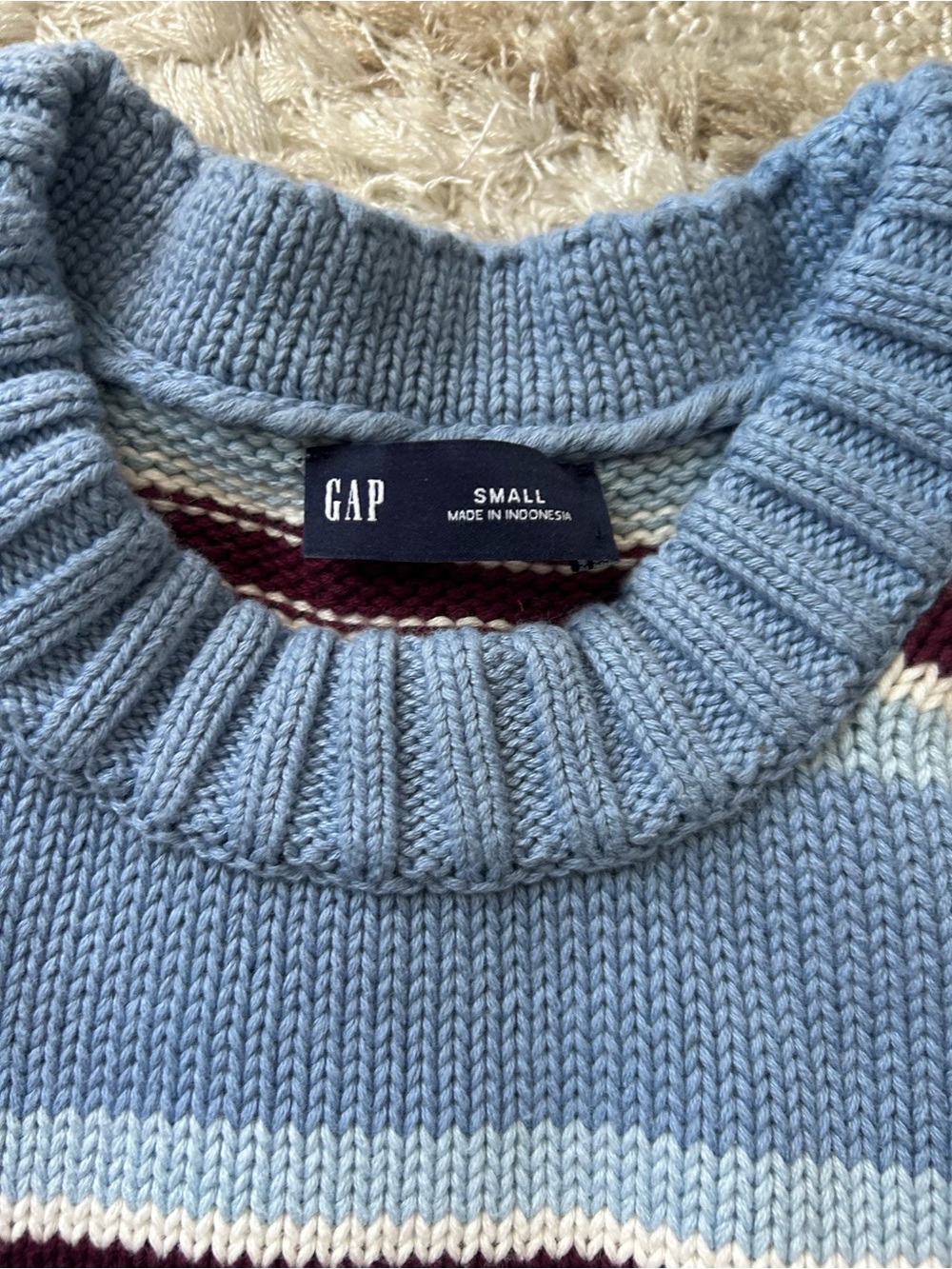 GAP cotton crew neck sweater - Picture 9 of 12